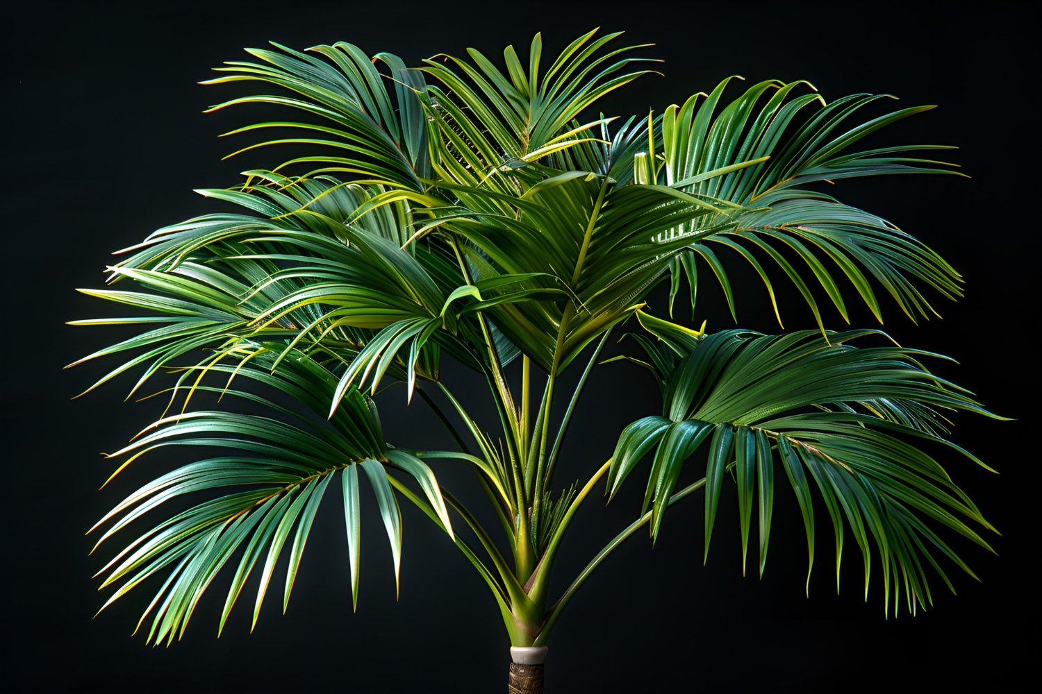 red palm tree
