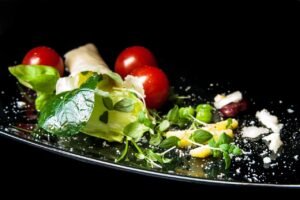 Mint leaves salad